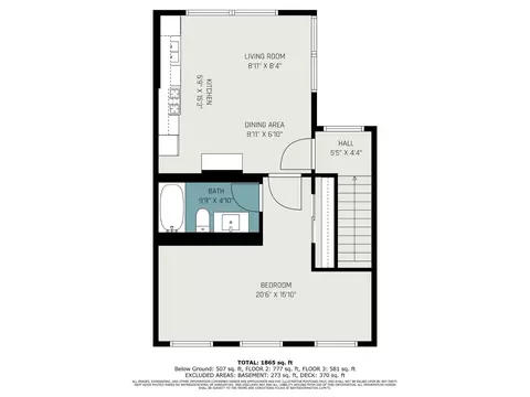 Floorplan - 421 Oregon St, Cincinnati, OH 45202 photo 1 of 3