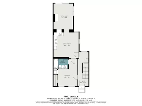 Floorplan - 421 Oregon St, Cincinnati, OH 45202 photo 2 of 3