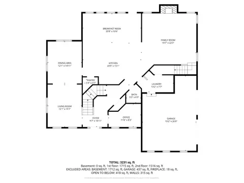 Floorplan - 5706 Treeside Dr, Liberty Township, OH 45044 photo 1 of 3