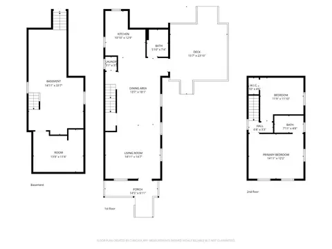 Floorplan - 6503 Ledge St, Cincinnati, OH 45227 photo 3 of 4