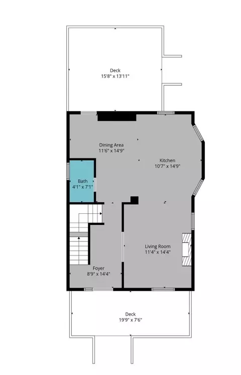 Floorplan - 2548 Hackberry St, Cincinnati, OH 45206 photo 1 of 4