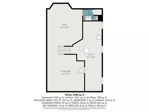 Floorplan - 8780 S Cove Dr, Maineville, OH 45039 photo 3 of 4