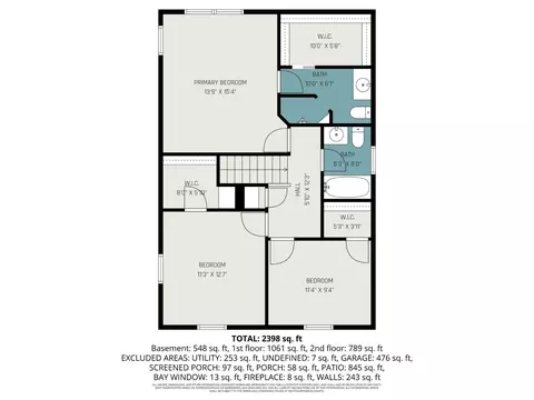 Floorplan - 8780 S Cove Dr, Maineville, OH 45039 photo 2 of 4
