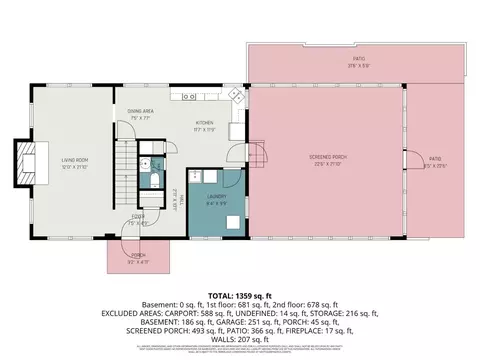 Floorplan - 3148 W Fork Rd, Cincinnati, OH 45211 photo 1 of 2