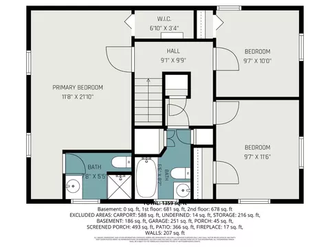 Floorplan - 3148 W Fork Rd, Cincinnati, OH 45211 photo 2 of 2