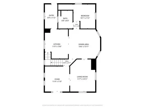 Floorplan - 6705 Merwin Ave, Cincinnati, OH 45227 photo 2 of 2
