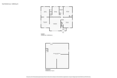 Floorplan - 1488 Hill Ave, Mount Healthy, OH 45231 photo 1 of 2