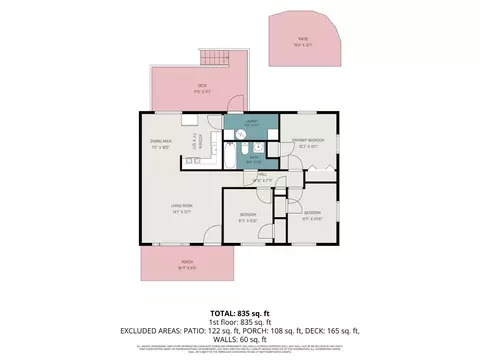 Floorplan - 5116 Blaesi St, Cincinnati, OH 45227 photo 1 of 2