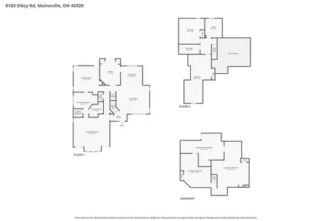 Floorplan - 8183 Sibcy Rd, Hamilton Township, OH 45039 photo 4 of 4