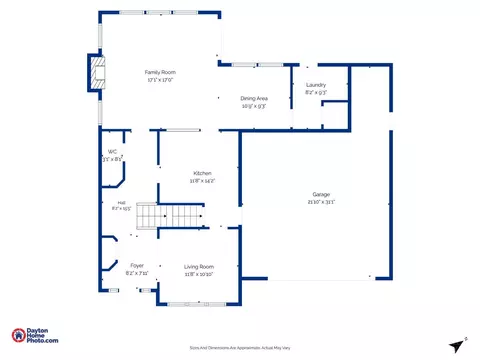 Floorplan - 327 Rawling Dr, Harrison, OH 45030 photo 1 of 2