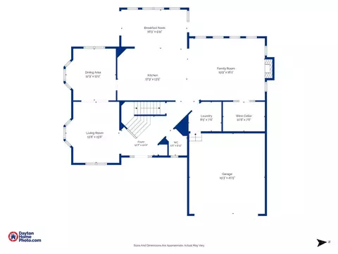 Floorplan - 145 Stanton Dr, Springboro, OH 45066 photo 1 of 4