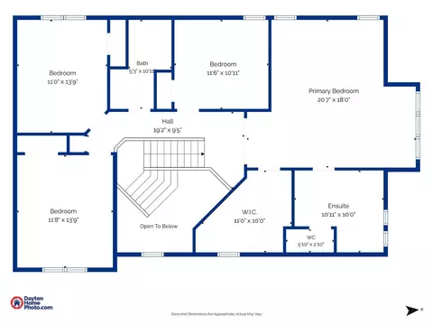 Floorplan - 145 Stanton Dr, Springboro, OH 45066 photo 2 of 4