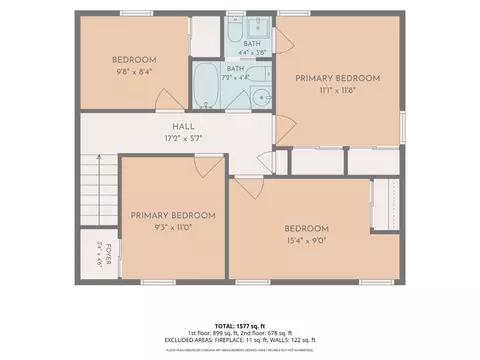 Floorplan - 2559 Fulbourne Dr, Cincinnati, OH 45231 photo 2 of 2