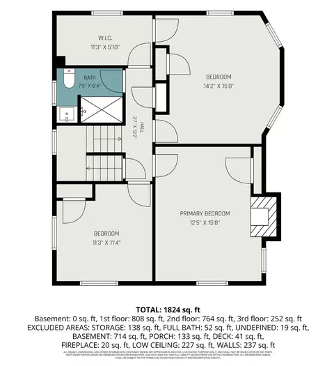 Floorplan - 3742 Applegate Ave, Cheviot, OH 45211 photo 3 of 4