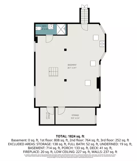 Floorplan - 3742 Applegate Ave, Cheviot, OH 45211 photo 1 of 4