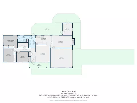 Floorplan - 7463 Fairground Rd, Blanchester, OH 45107 photo 2 of 2