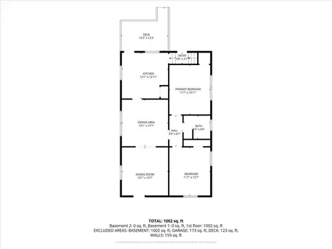 Floorplan - 231 Walnut St, Reading, OH 45215 photo 2 of 4