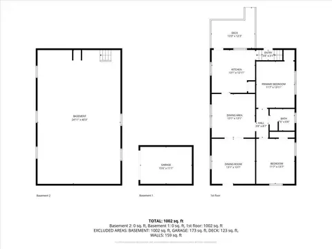 Floorplan - 231 Walnut St, Reading, OH 45215 photo 1 of 4