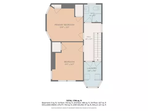Floorplan - 3623 Wabash Ave, Cincinnati, OH 45207 photo 2 of 5