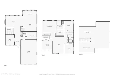 Floorplan - 2425 Middleboro Rd, Clarksville, OH 45113 photo 1 of 1