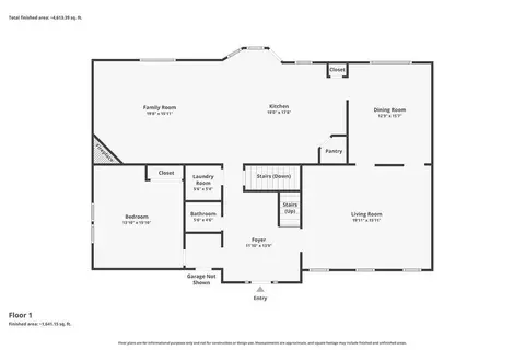 Floorplan - 861 Willowbrook Dr, Monroe, OH 45050 photo 1 of 3