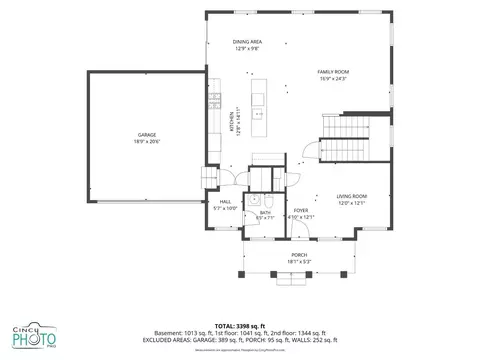Floorplan - 1364 Springfield Dr, Harrison, OH 45030 photo 2 of 4
