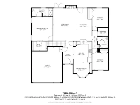 Floorplan - 363 Delaware Dr, Hamilton Township, OH 45039 photo 1 of 1