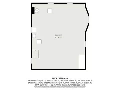 Floorplan - 934 Sunset Ave, Cincinnati, OH 45205 photo 3 of 4