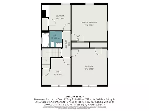 Floorplan - 934 Sunset Ave, Cincinnati, OH 45205 photo 2 of 4
