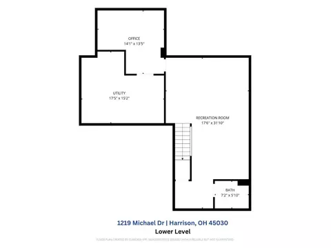 Floorplan - 1219 Michael Dr, Harrison, OH 45030 photo 3 of 3