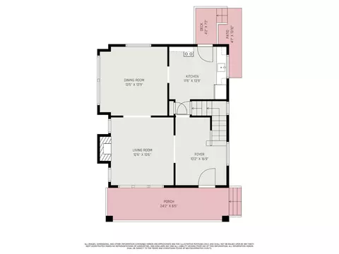 Floorplan - 1331 Beech Ave, Cincinnati, OH 45205 photo 1 of 3