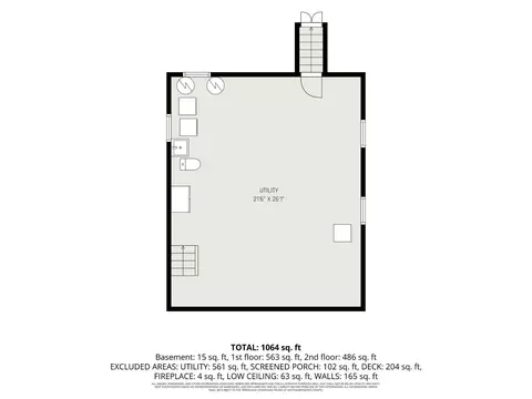 Floorplan - 3040 Taylor Ave, Cincinnati, OH 45220 photo 3 of 3