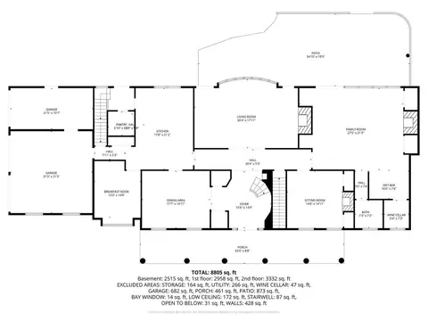 Floorplan - 5475 Waring Dr, Cincinnati, OH 45243 photo 1 of 3