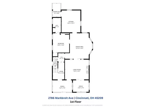 Floorplan - 2786 Markbreit Ave, Cincinnati, OH 45209 photo 1 of 2