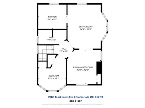 Floorplan - 2786 Markbreit Ave, Cincinnati, OH 45209 photo 2 of 2