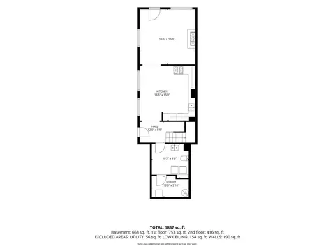 Floorplan - 2224 Victor St, Cincinnati, OH 45219 photo 1 of 3