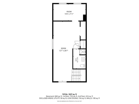 Floorplan - 2224 Victor St, Cincinnati, OH 45219 photo 3 of 3