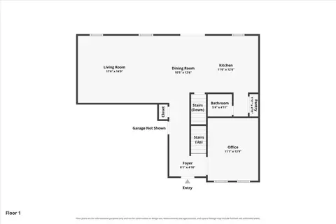 Floorplan - 4828 Clements View Dr, Morrow, OH 45152 photo 1 of 3