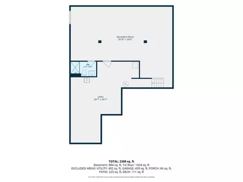 Floorplan - 1157 South Br, Harrison, OH 45030 photo 1 of 2