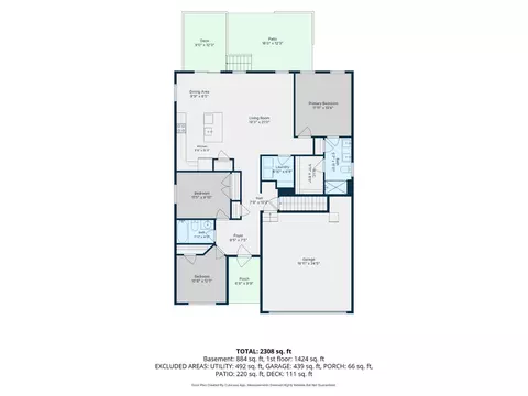 Floorplan - 1157 South Br, Harrison, OH 45030 photo 2 of 2