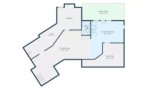 Floorplan - 488 Green Rd, Cincinnati, OH 45255 photo 2 of 3