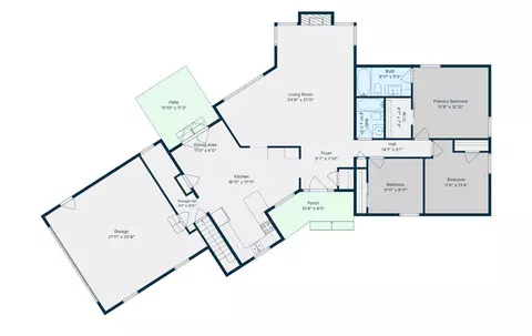 Floorplan - 488 Green Rd, Cincinnati, OH 45255 photo 1 of 3