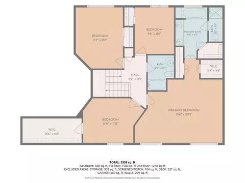 Floorplan - 7976 Ashley View Dr, Cincinnati, OH 45227 photo 2 of 2