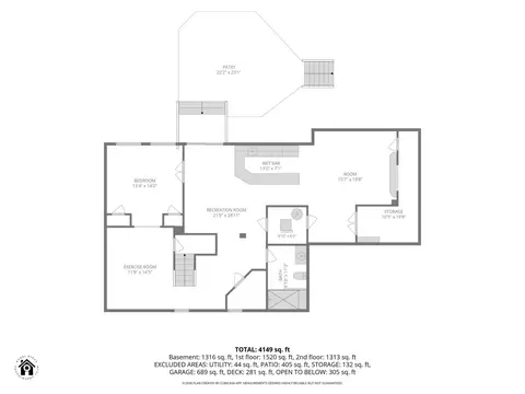 Floorplan - 2292 Endovalley Dr, Cincinnati, OH 45244 photo 4 of 4