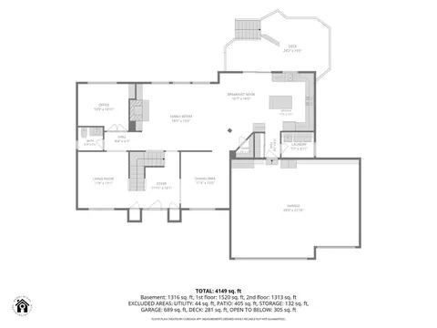 Floorplan - 2292 Endovalley Dr, Cincinnati, OH 45244 photo 2 of 4