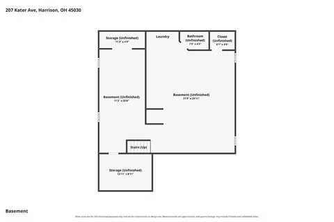 Floorplan - 207 Kater Ave, Harrison, OH 45030 photo 4 of 4