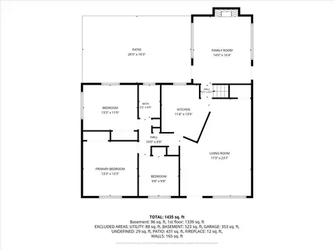 Floorplan - 5750 Timrick Ct, Cincinnati, OH 45238 photo 3 of 3