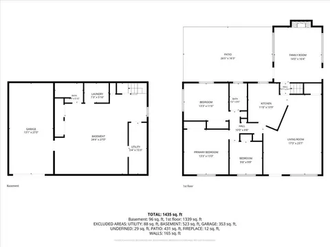 Floorplan - 5750 Timrick Ct, Cincinnati, OH 45238 photo 2 of 3