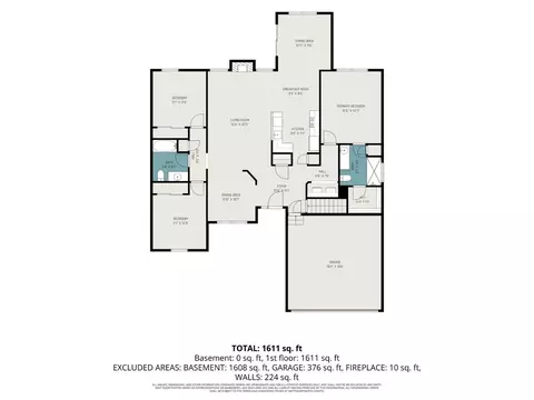 Floorplan - 1079 Spruce Gln, Morrow, OH 45152 photo 1 of 2