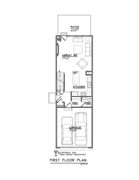 Floorplan - 3309 Bach Ave, Cincinnati, OH 45209 photo 1 of 3